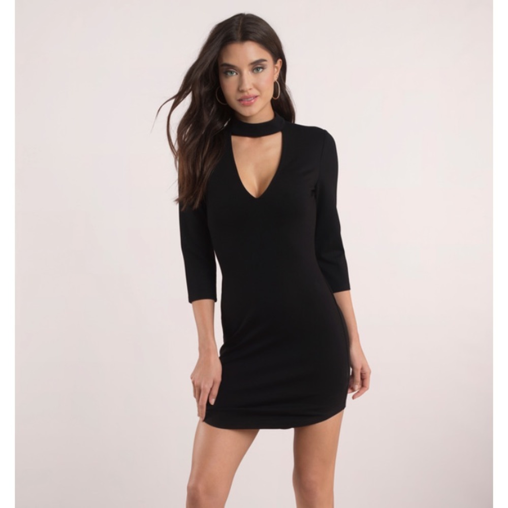 NWT Tobi Ignite Plunging Bodycon Dress